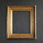 Büyük Altın Yaldızlı Antika Çerçeve - Kod