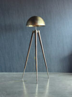 Pirinç Başlıklı Tripod Lambader