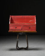 Kırmızı Ahşap Masaüstü Düzenleyici