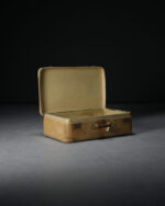 Krem Rengi Vintage Valiz - Görsel 2