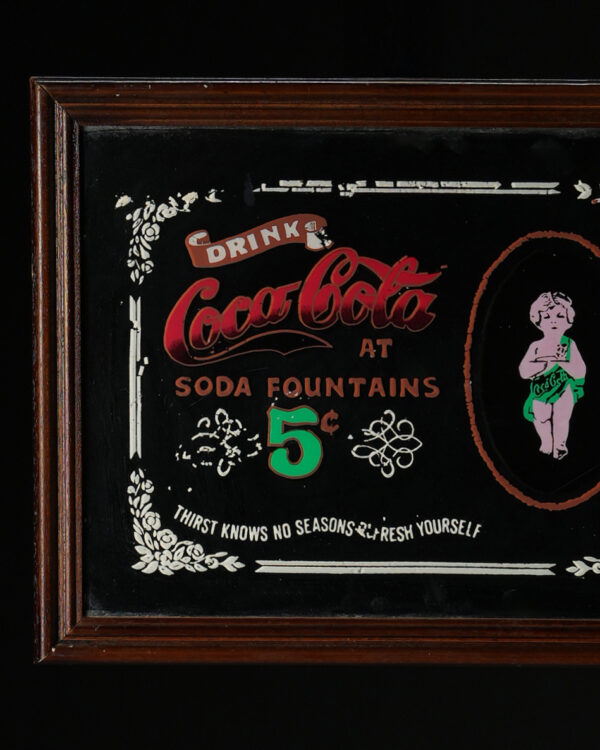 Coca-Cola Cam Altı Boyama Ayna - Kod 3411