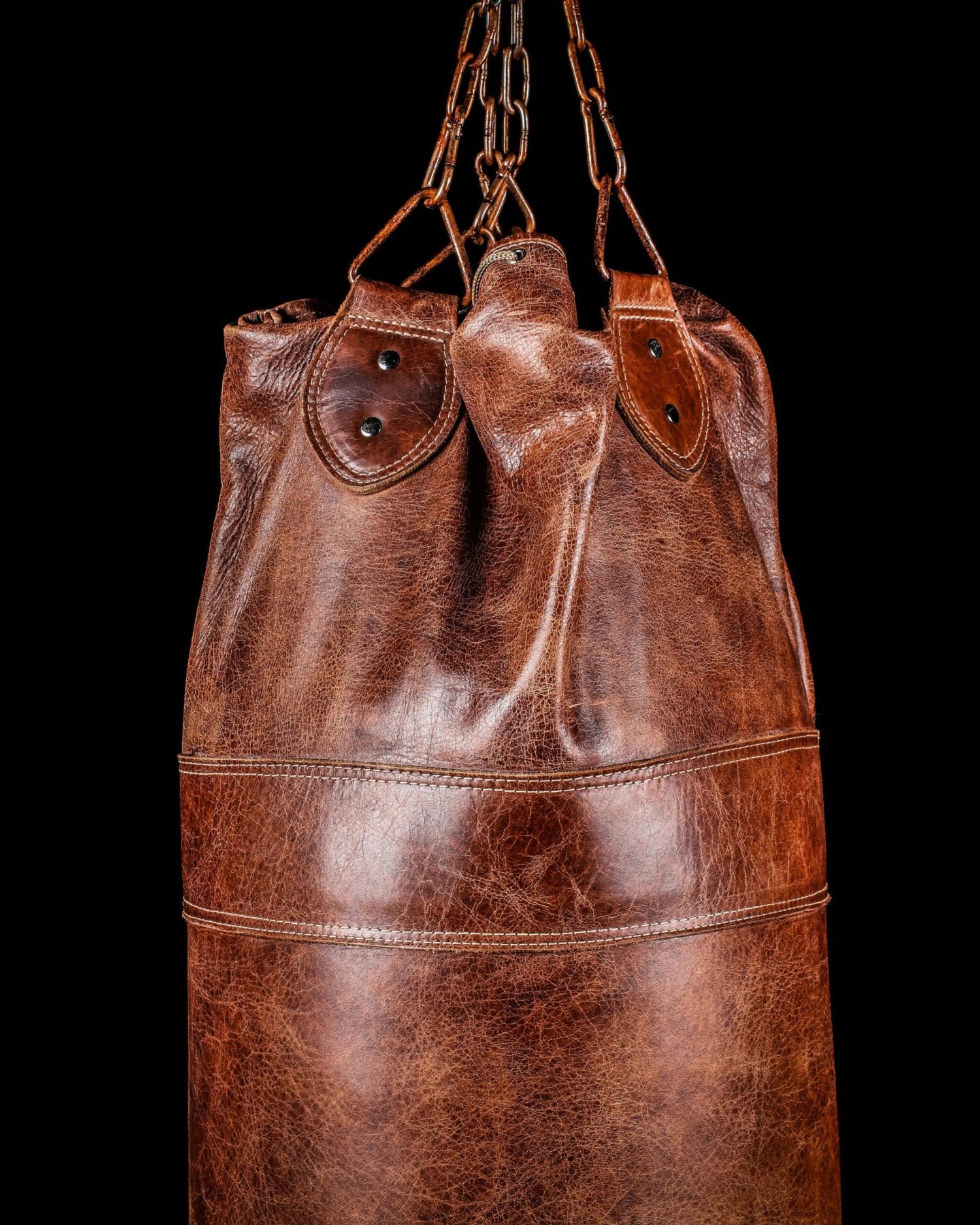 Deri Kum Torbası - Görsel 4