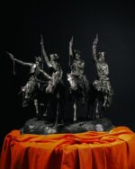 Bronz Heykel - Coming Through the Rye - Görsel 2