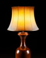 İngiliz Maun Ayaklı Lamba - Çift - Görsel 3