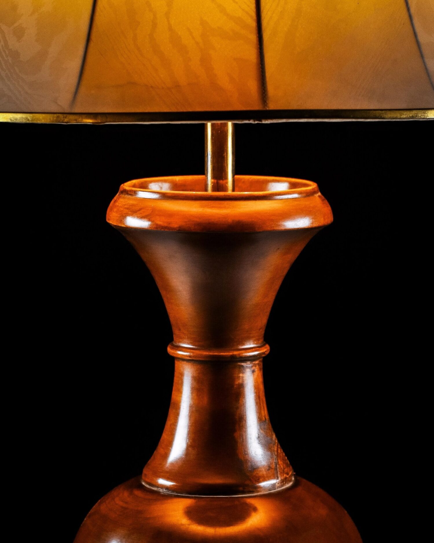 İngiliz Maun Ayaklı Lamba - Çift - Görsel 5