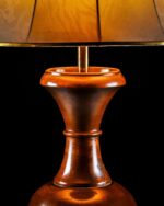 İngiliz Maun Ayaklı Lamba - Çift - Görsel 5