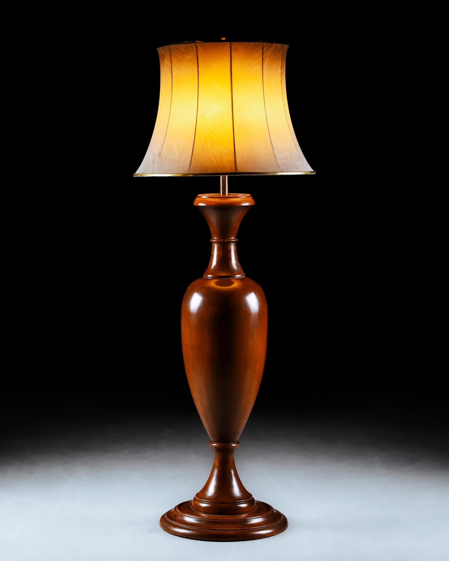 İngiliz Maun Ayaklı Lamba - Çift - Görsel 2