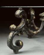 Maitland-Smith Döküm Bronz Sehpa - Görsel 2