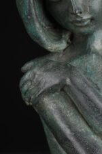 Bronz Kadın Heykeli - Görsel 3