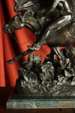 Frederic Remington - Horse Thief - Görsel 3