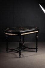 Boulle Çalışma Masası - Görsel 4