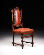 Deri Renaissance Sandalye