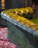 Yeşil Chesterfield Kanepe - Görsel 10