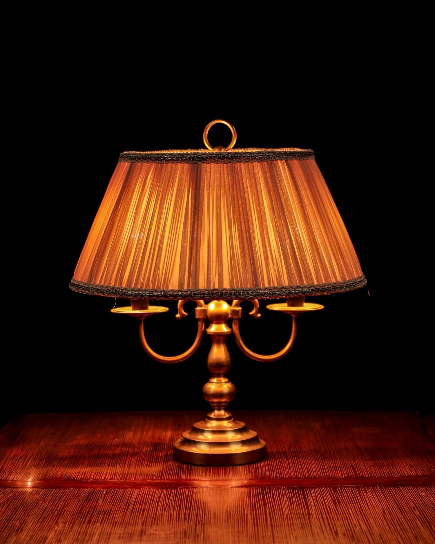 Pirinç Ayaklı Masa Lambası - Görsel 1