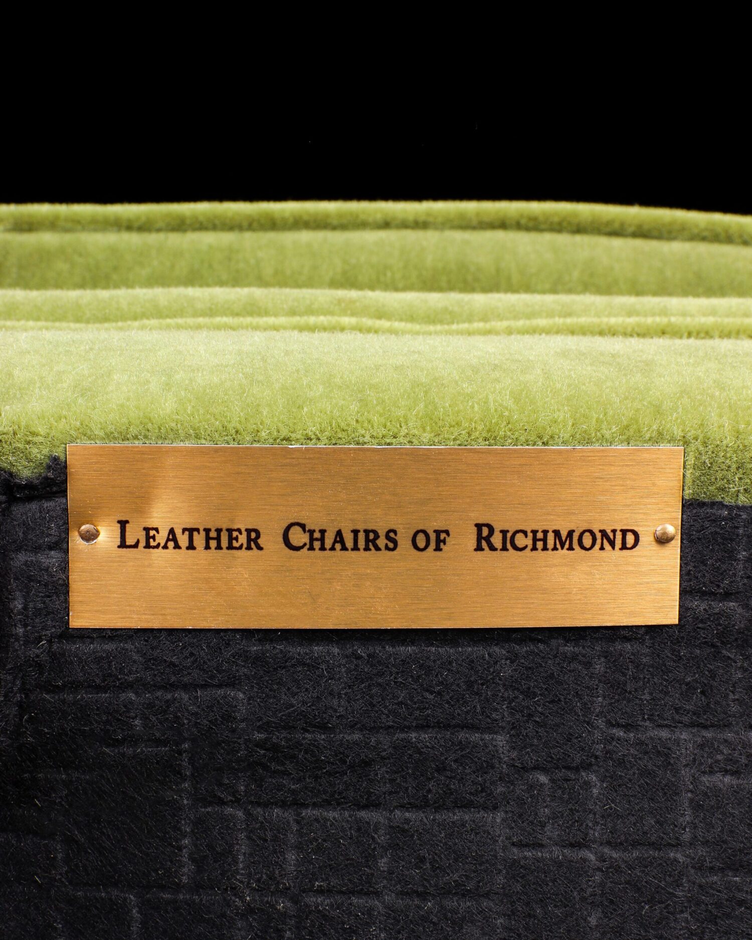 Yeşil Kanepe - Leather Chairs of Richmond - Görsel 8