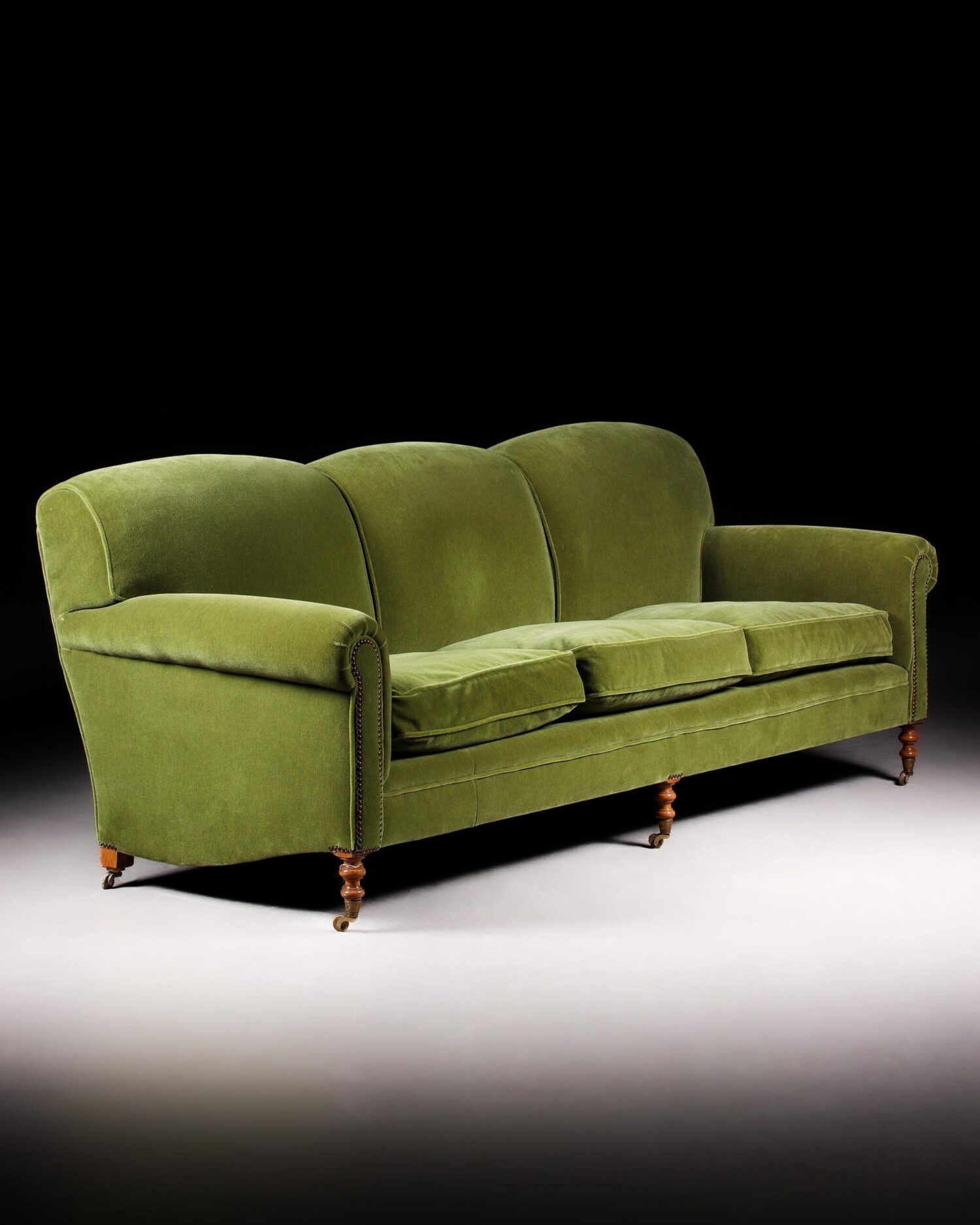 Yeşil Kanepe - Leather Chairs of Richmond - Görsel 2