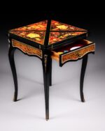 Boulle Oyun Masası - Görsel 5