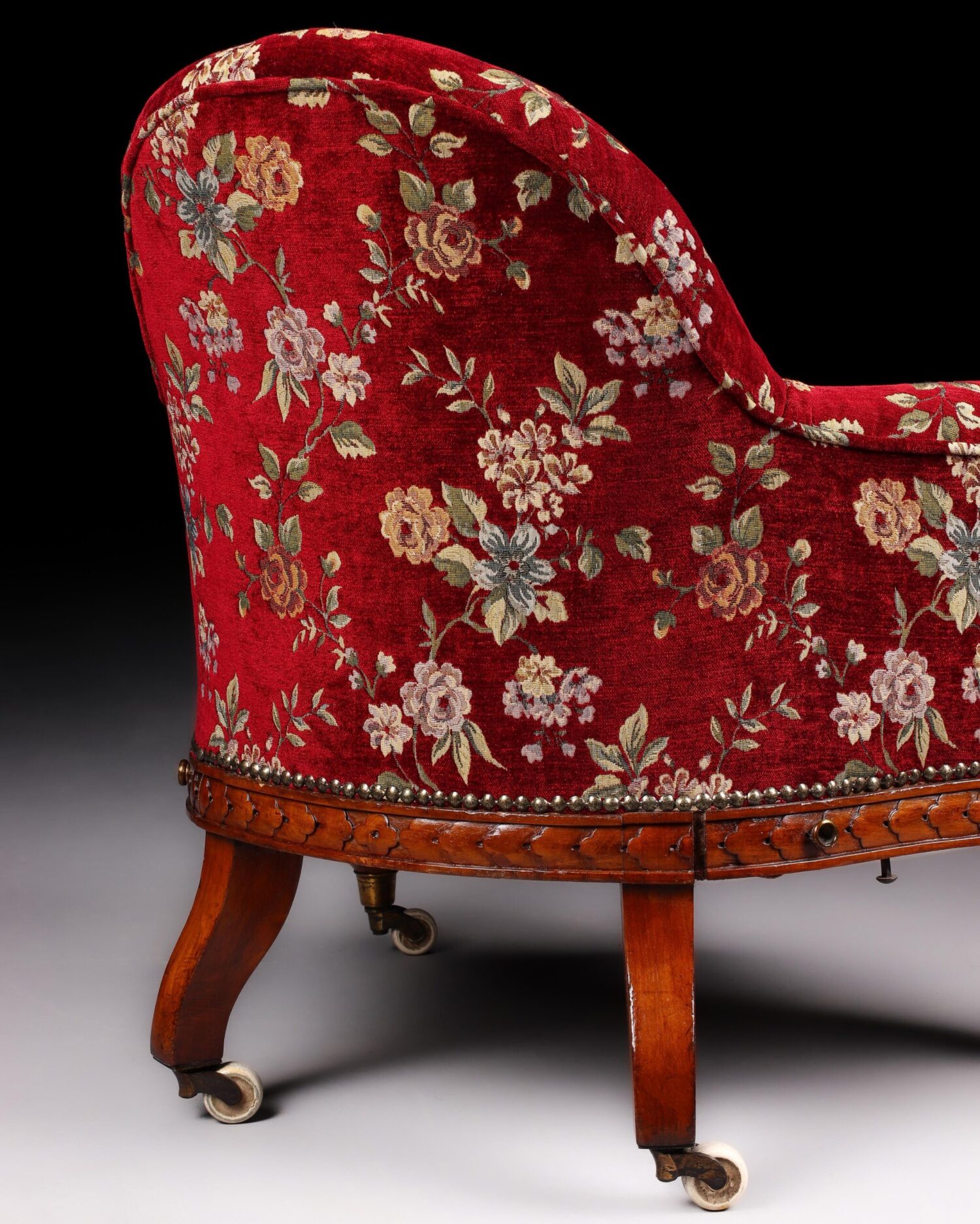 Victorian Parlor Chairs - Çift - Görsel 8