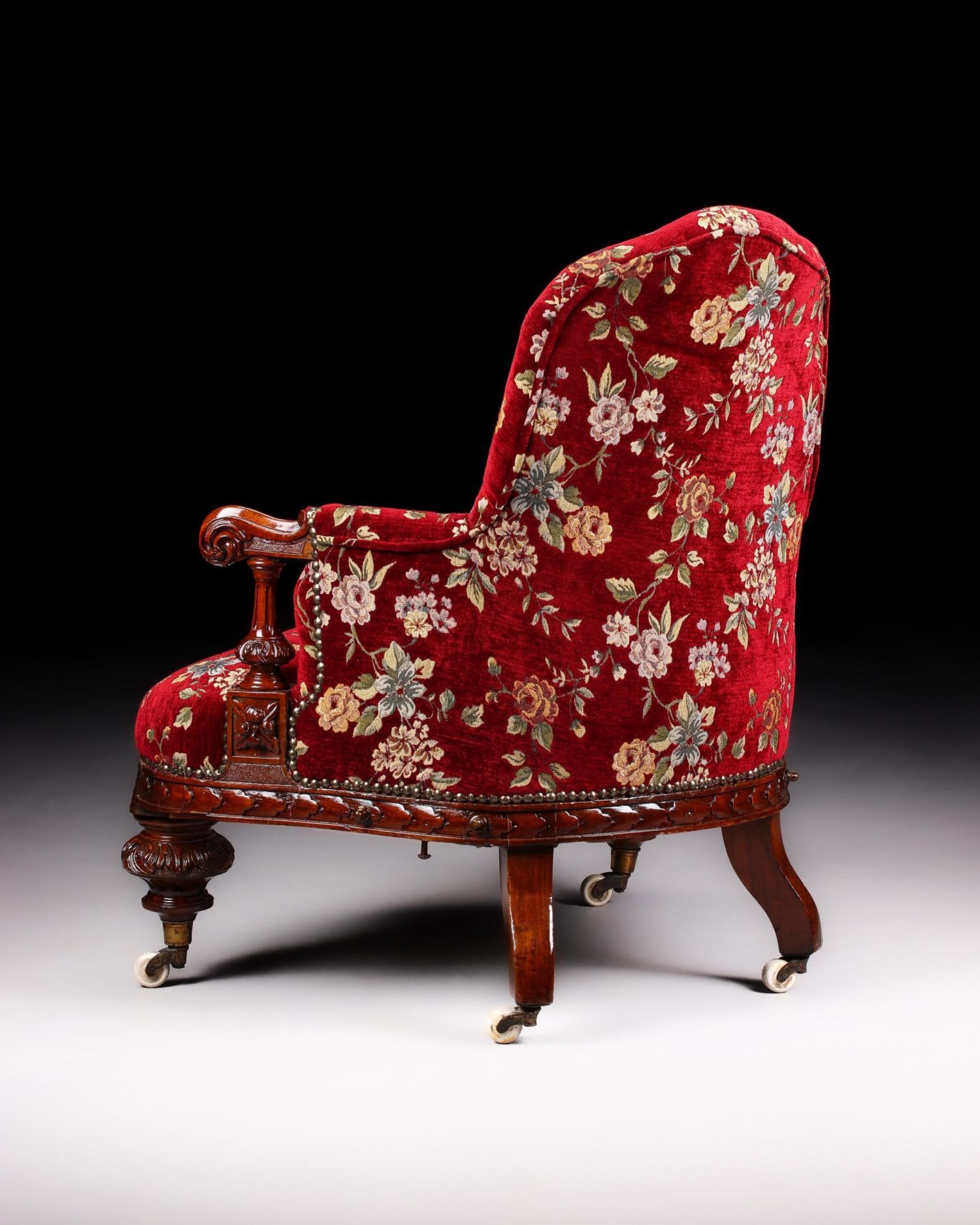 Victorian Parlor Chairs - Çift - Görsel 7