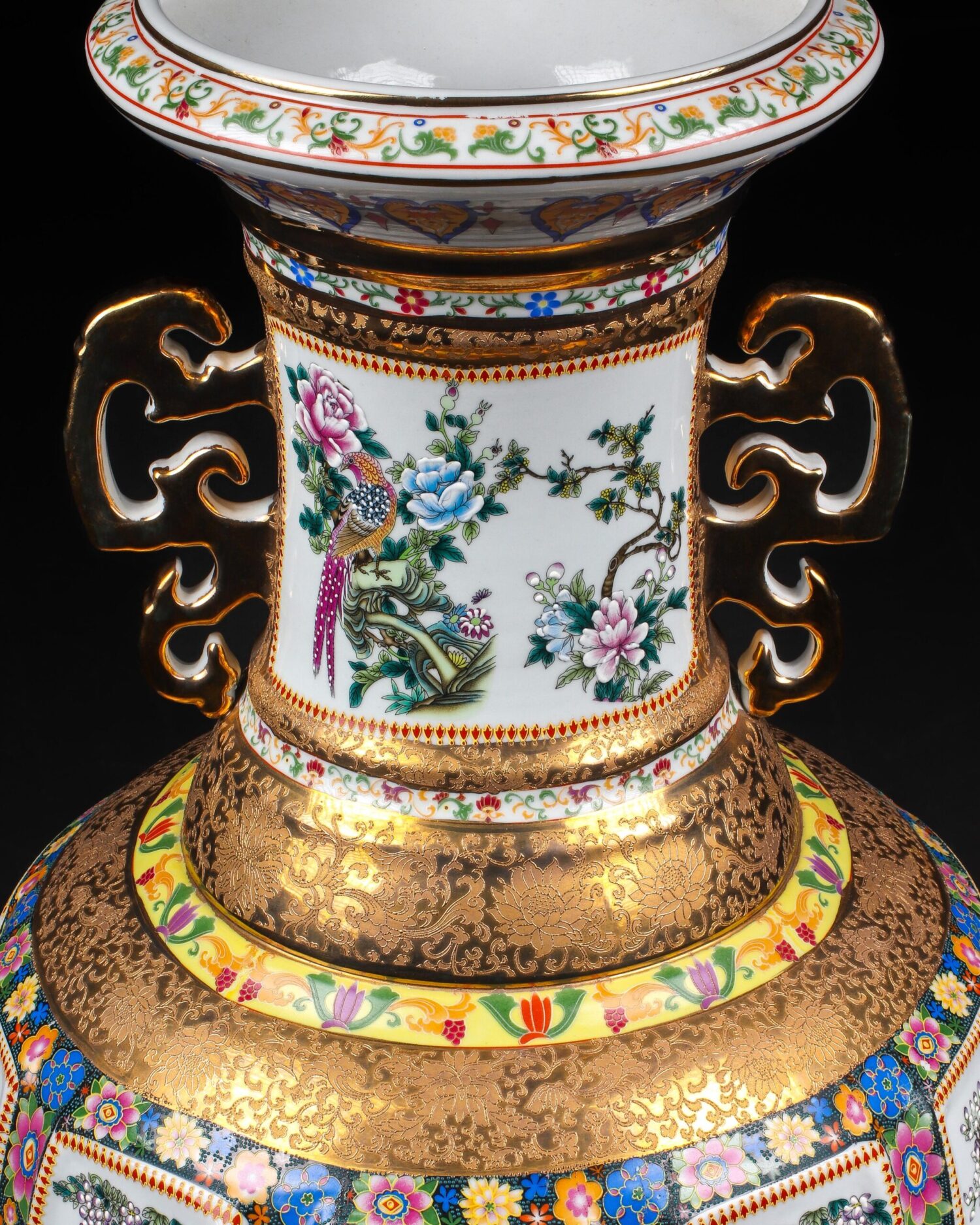 Büyük Çin Vazoları - Çift - Görsel 10