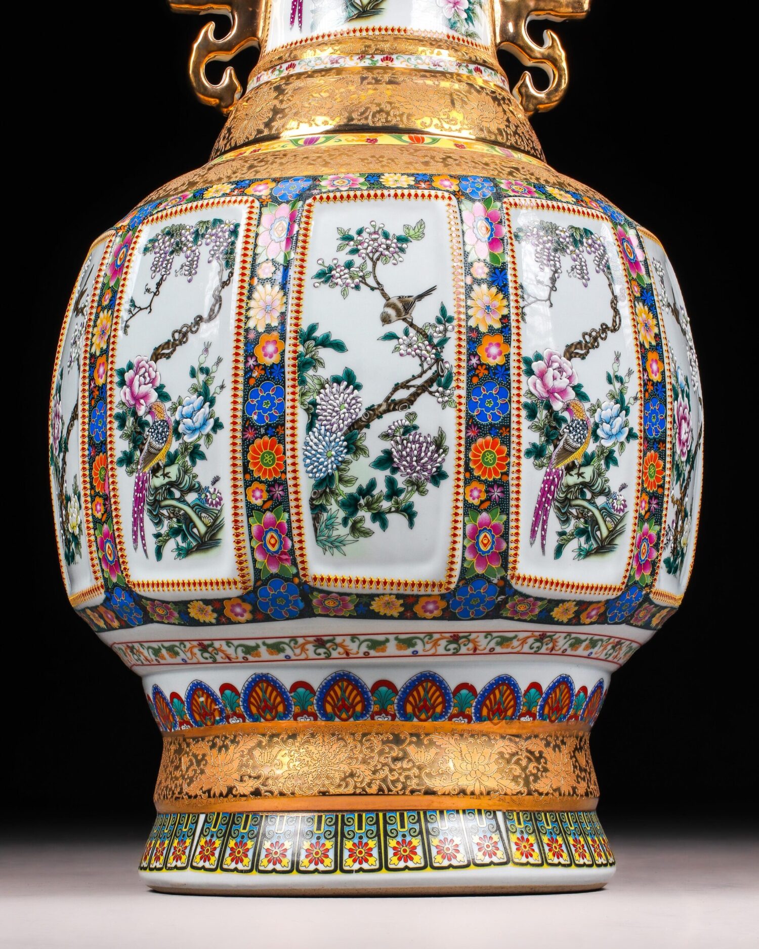 Büyük Çin Vazoları - Çift - Görsel 3