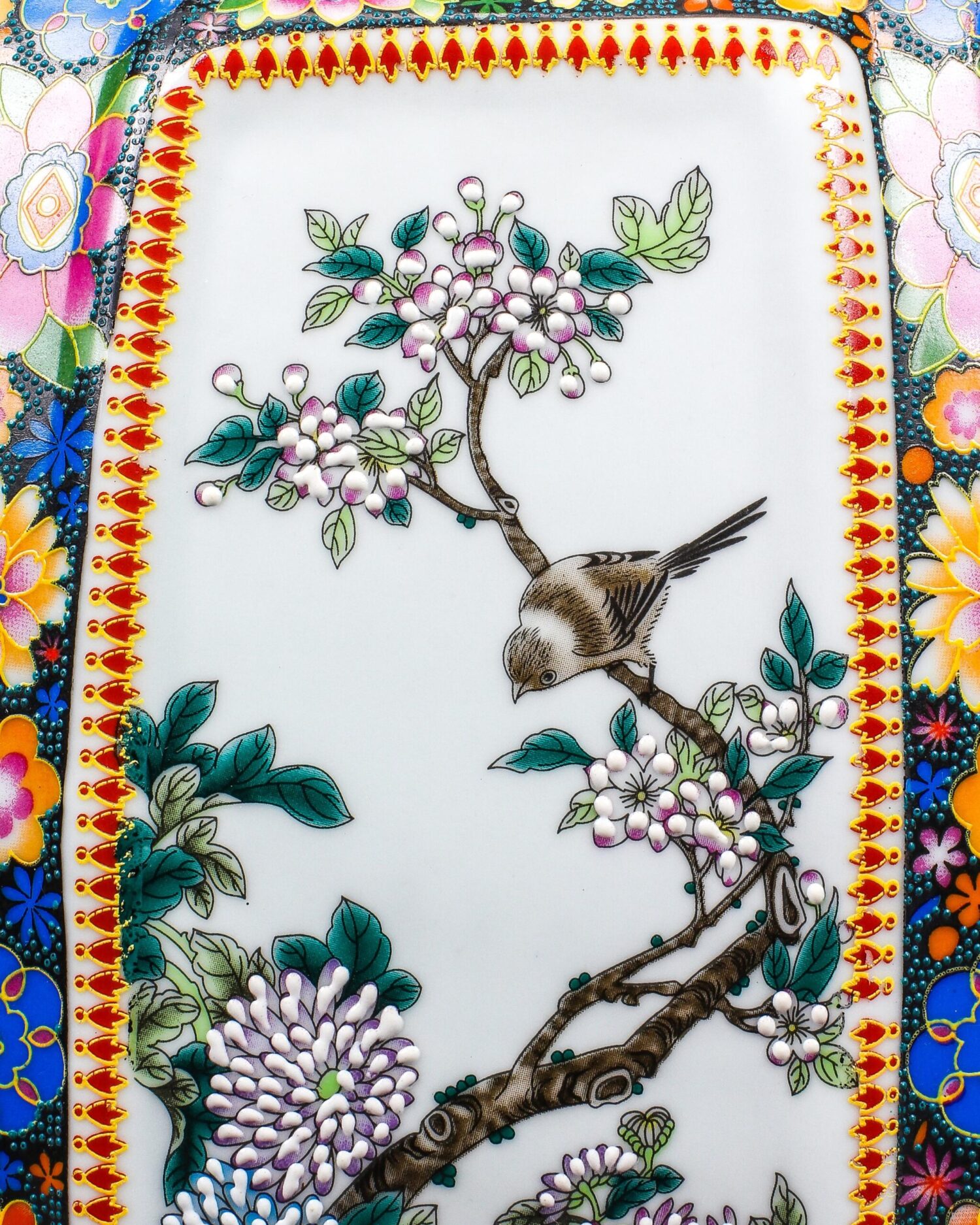 Büyük Çin Vazoları - Çift - Görsel 9