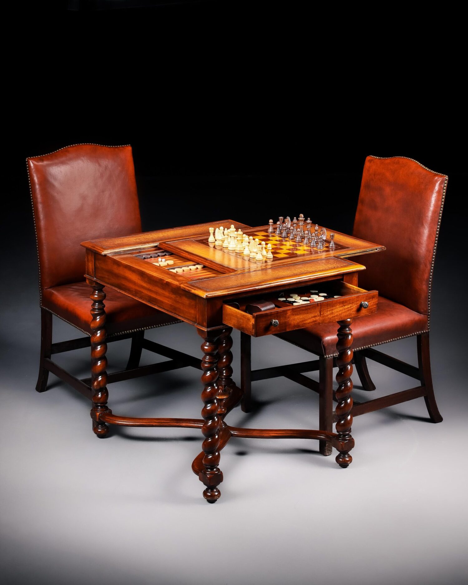 Theodore Alexander Satranç Masası - Görsel 7