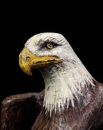 Ahşap Kartal Heykeli - Kod 3694