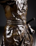 "Piqueur au Relais" - Bronz Heykel - Görsel 6