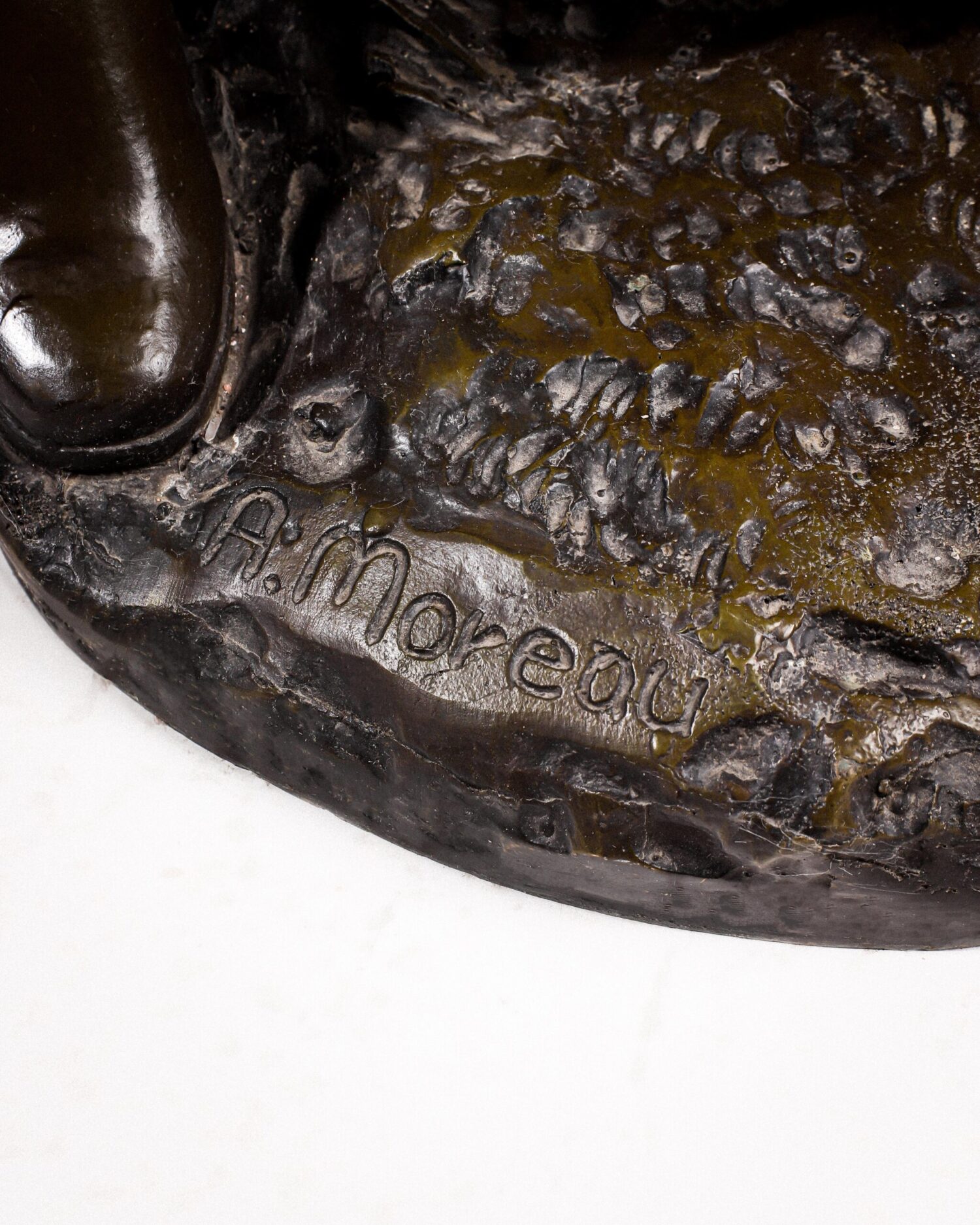 "Piqueur au Relais" - Bronz Heykel - Görsel 4