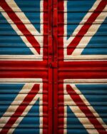 Union Jack Metal Dolap - Görsel 7