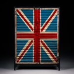 Union Jack Metal Dolap