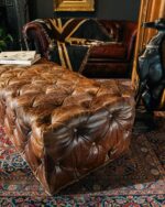 Timothy Oulton's Lord Digsby Footstool - Görsel 6