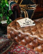 Timothy Oulton's Lord Digsby Footstool - Görsel 5