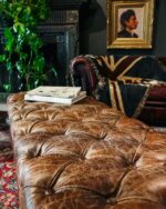 Timothy Oulton's Lord Digsby Footstool - Görsel 4