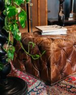 Timothy Oulton's Lord Digsby Footstool - Görsel 3