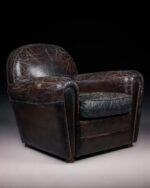 Siyah Club Chair - Kod 3730