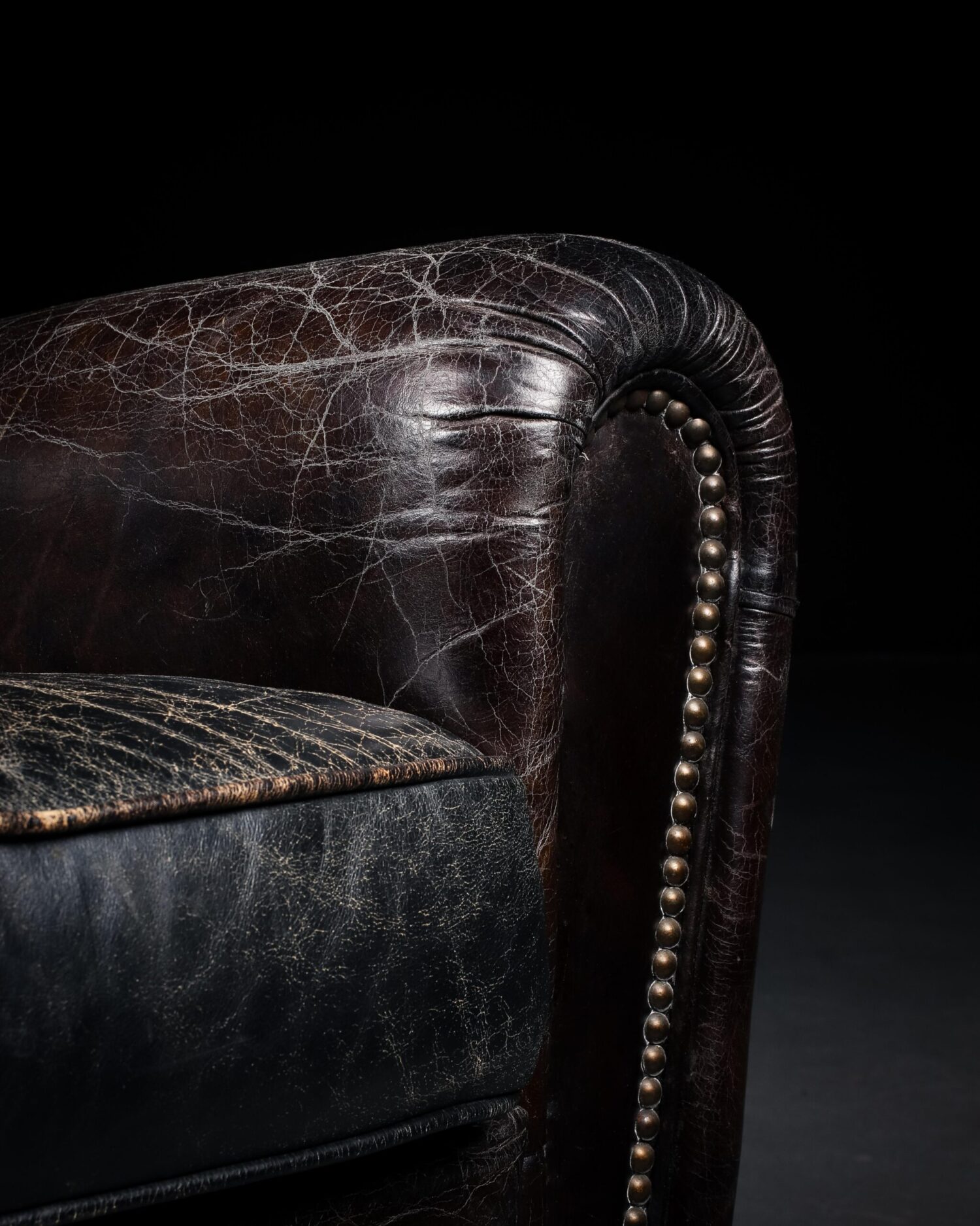 Siyah Club Chair - Görsel 7