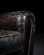 Siyah Club Chair - Kod 3730