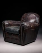 Siyah Club Chair - Kod 3730
