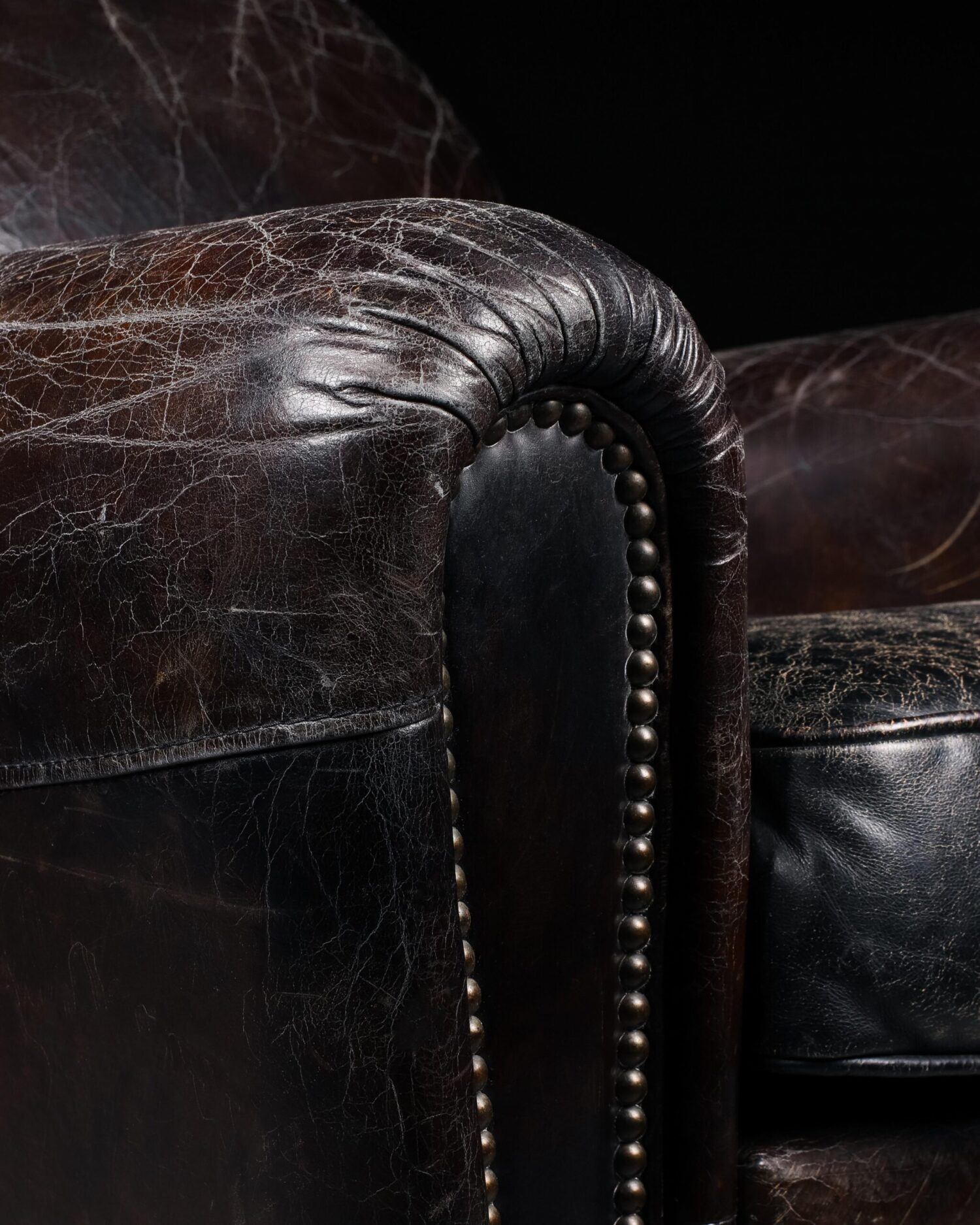 Siyah Club Chair - Görsel 5