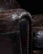 Siyah Club Chair - Kod 3730