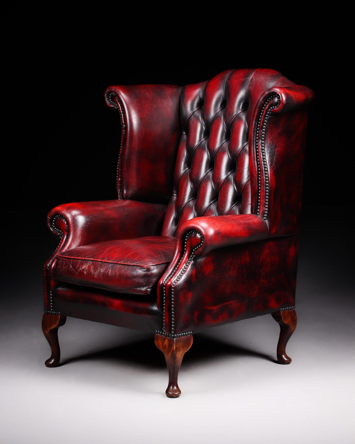 Queen Anne Berjer ve Tabure - Görsel 3