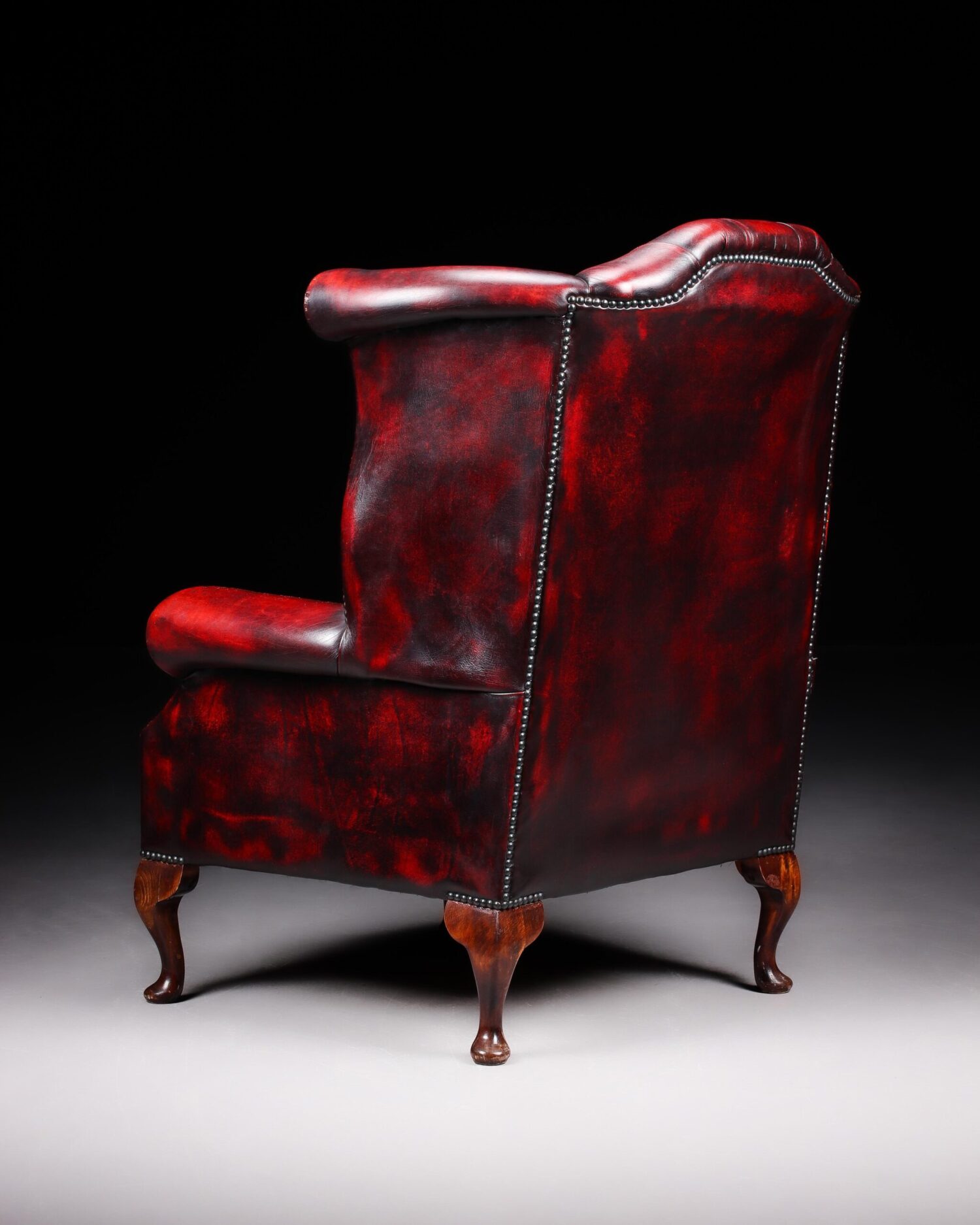 Queen Anne Berjer ve Tabure - Görsel 4