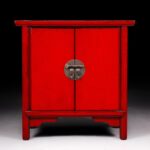 Kırmızı Çin Dolabı