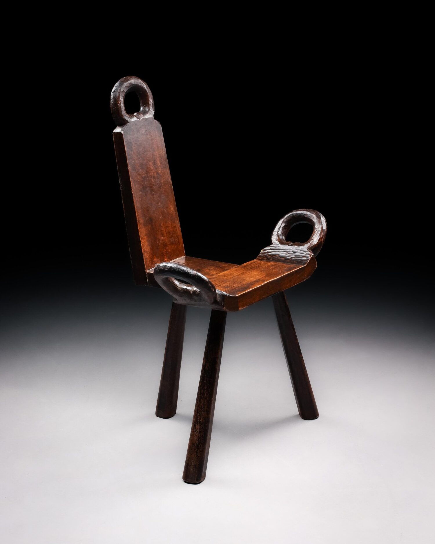 Antika Ahşap Tabureler -  Adet - Görsel 6