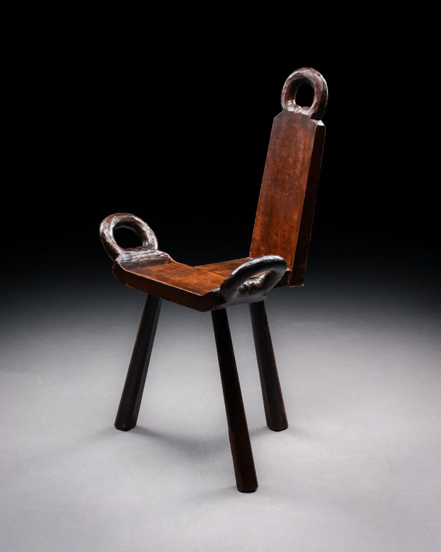 Antika Ahşap Tabureler -  Adet - Görsel 5