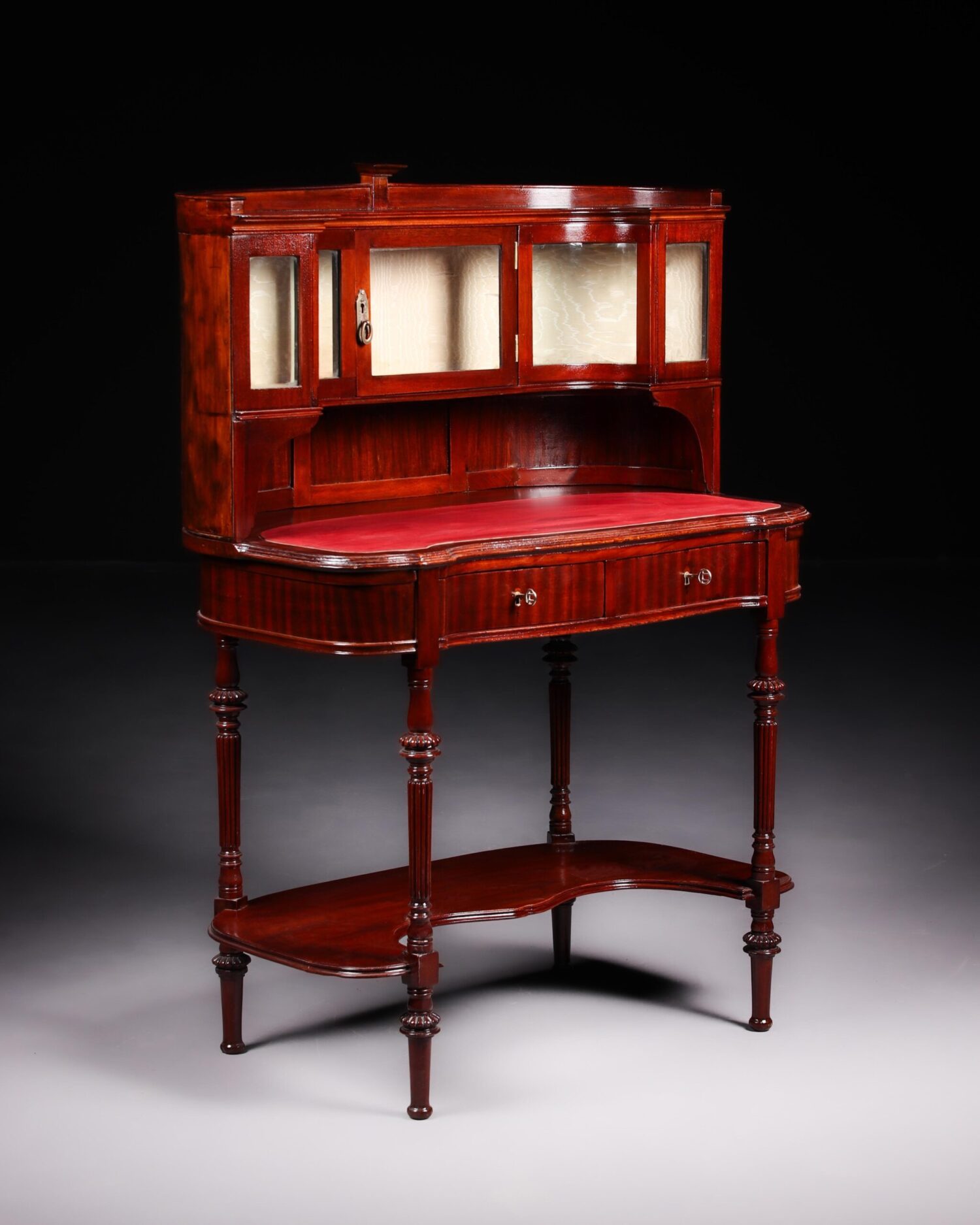 Vitrinli Çalışma Masası - Görsel 3