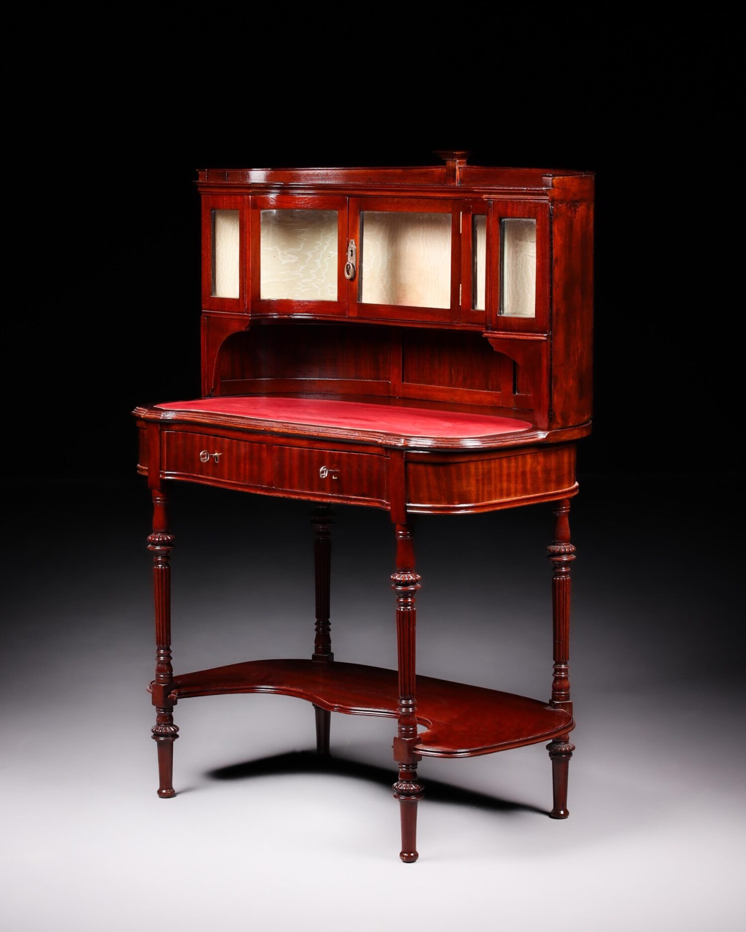 Vitrinli Çalışma Masası - Görsel 2