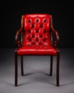 Kırmızı Deri Koltuklar - Çift - Kod 3721